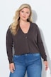 Strickjacke, Straight Fit, Schmuckknopf, Langarm