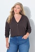Strickjacke, Straight Fit, Schmuckknopf, Langarm