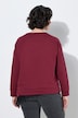 Sweatshirt, Schriftmotiv, Oversized, Rundhals, Langarm
