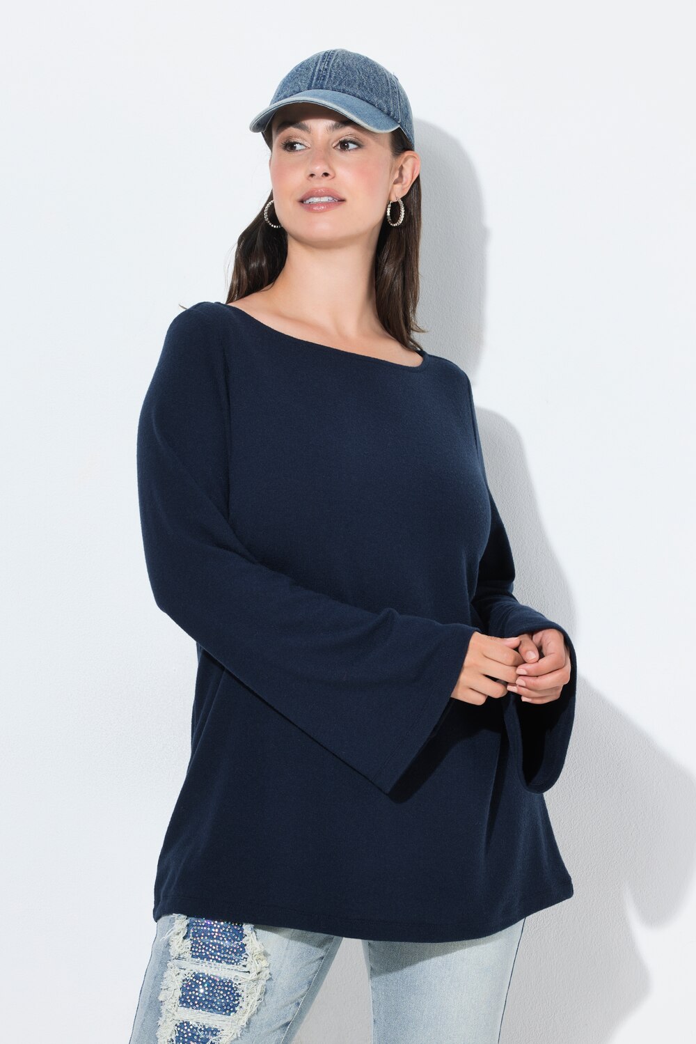Shirt, extraweich, Rundhalsausschnitt, Langarm