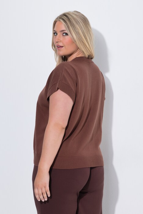 Pullunder, Loose Fit, breite Rippbündchen