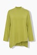 Pullover, Loose Fit, Stehkragen, Zipfelsaum