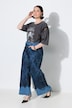 Jeans Mary, Spitze, extraweites, ausgestelltes Bein