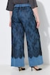 Jeans Mary, Spitze, extraweites, ausgestelltes Bein
