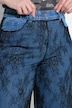 Jeans Mary, Spitze, extraweites, ausgestelltes Bein