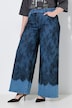 Jeans Mary, Spitze, extraweites, ausgestelltes Bein