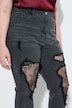 Jeans Marie, Spitze, Destroy-Effekte, High Waist
