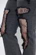 Jeans Marie, Spitze, Destroy-Effekte, High Waist