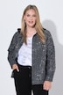 Jacke Jeansoptik mit Pailetten, Black Denim Optik mit Pailletten, Sweat-Rücken