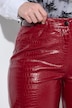Faux Crocodile Leather Pants