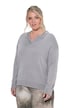 Polo-Pullover, Loose Fit, Polokragen mit V-Ausschnitt
