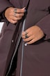 Steppmantel, 2-Wege-Zipper, Langarm