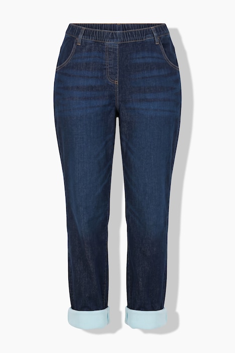 Jean thermique Mandy, jambe large, doublure en polaire