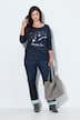 Jean thermique Mandy, jambe large, doublure en polaire