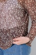 Mesh-skjorte, slim fit, rund hals, lange ermer