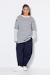 Longsleeve, Oversize Shape, Ringel, Layering-Ärmel