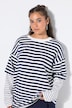Longsleeve, Oversize Shape, Ringel, Layering-Ärmel