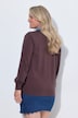 Strickjacke, Straight Fit, Jeans-Kragen und -Knopfleiste