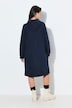 Sweatkleid, Kapuze, bedruckte Bänder, Langarm