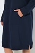 Sweatkleid, Kapuze, bedruckte Bänder, Langarm