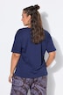T-shirt, oversized, glitter-strikjes