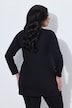 Longshirt, A-lijn, opstaande kraag, lange mouwen