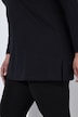 Longshirt, A-lijn, opstaande kraag, lange mouwen