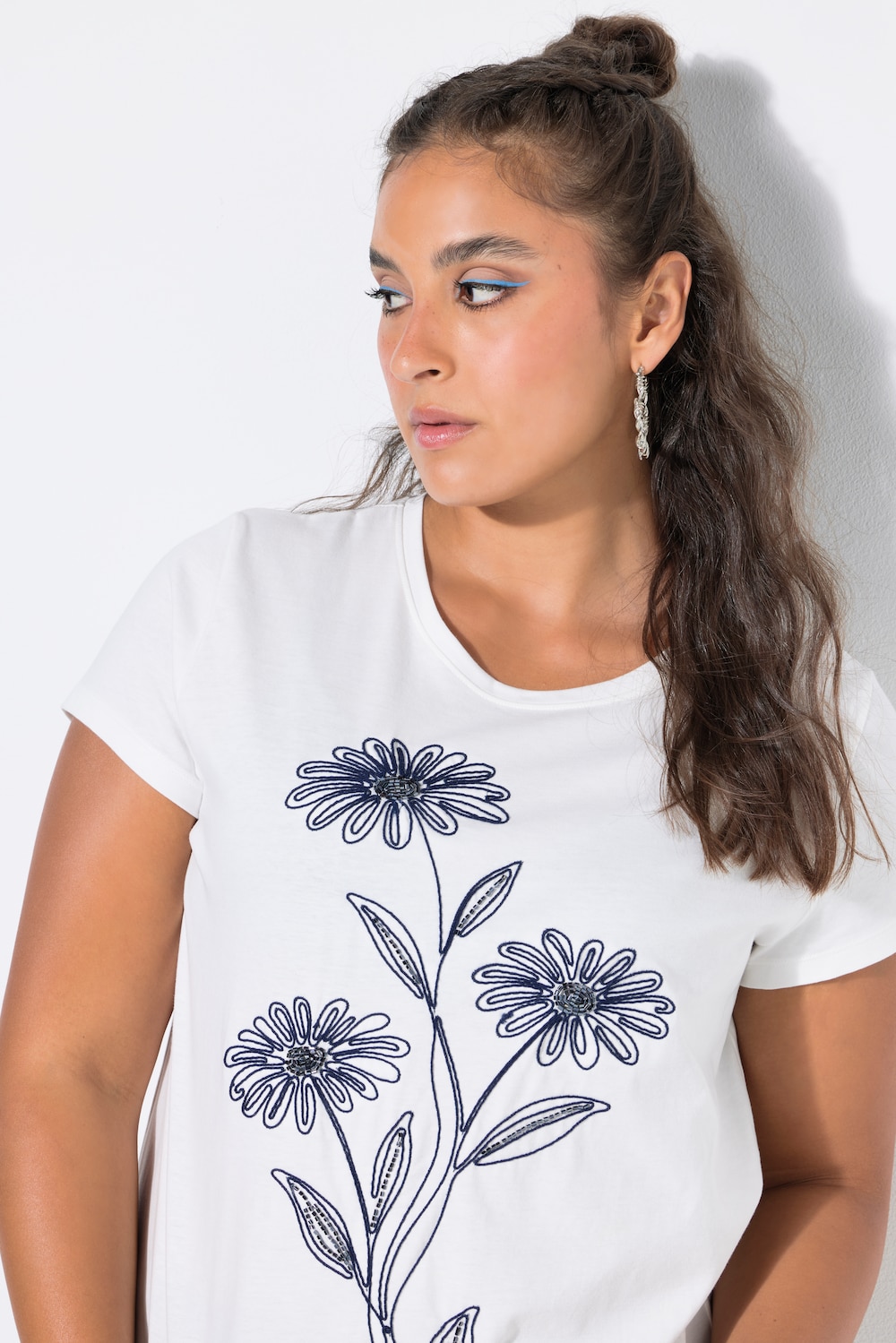 T-Shirt, Classic Shape, Pusteblume, Halbarm