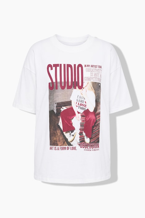 T-Shirt, Oversize Shape, Prints vorne