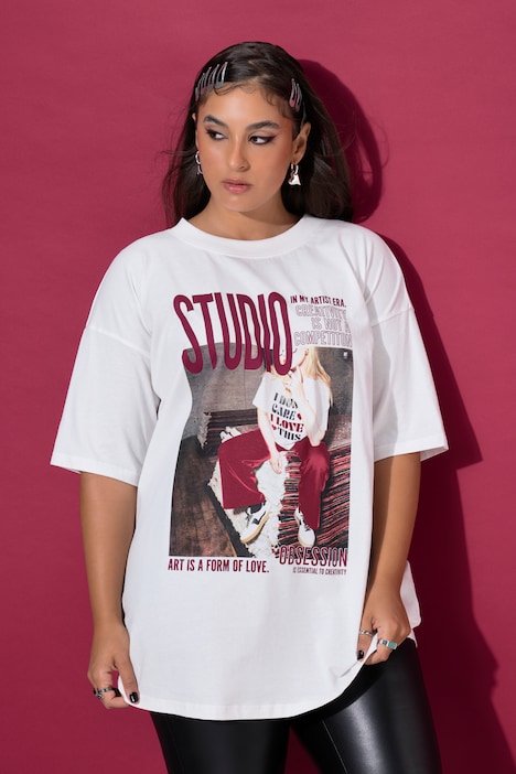 T-Shirt, Oversize Shape, Prints vorne