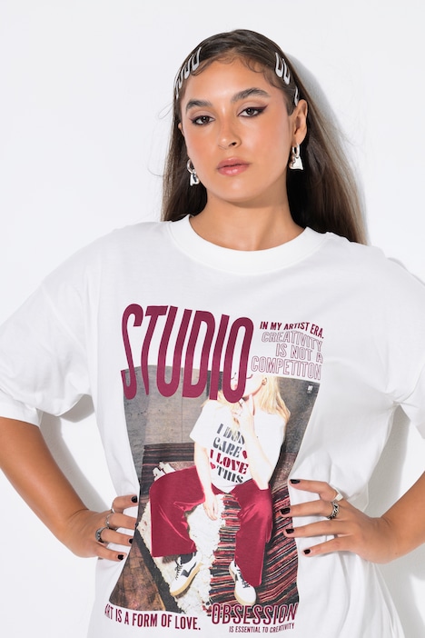 T-Shirt, Oversize Shape, Prints vorne