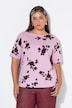 T-Shirt, Oversize Shape, Roses, Halbarm
