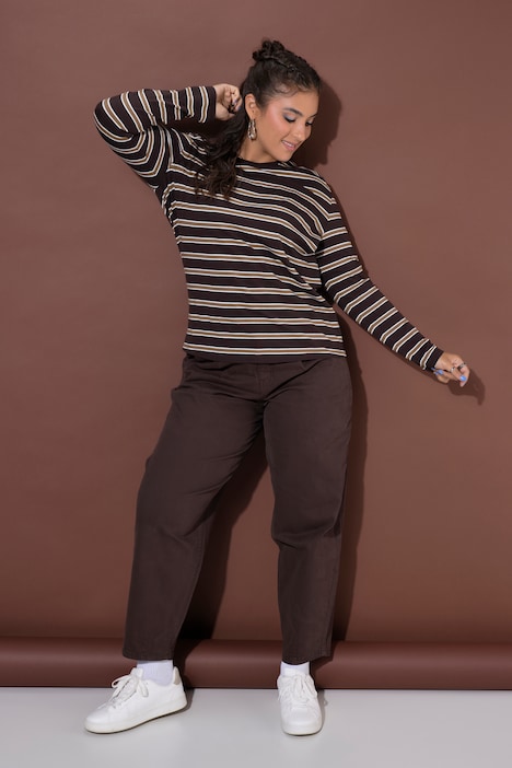Longsleeve, Regular Shape, Ringeljersey