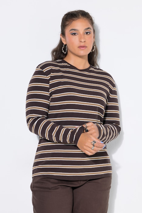 Longsleeve, Regular Shape, Ringeljersey