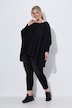 Gebreide poncho, oversized, brede oversized schouders