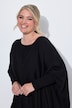 Gebreide poncho, oversized, brede oversized schouders