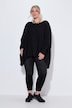Gebreide poncho, oversized, brede oversized schouders