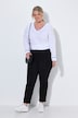 Jerseyhose, gerades Bein, Elastikbund