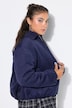 Wolloptik-Blouson, Loose Shape, elastische Abschlüsse