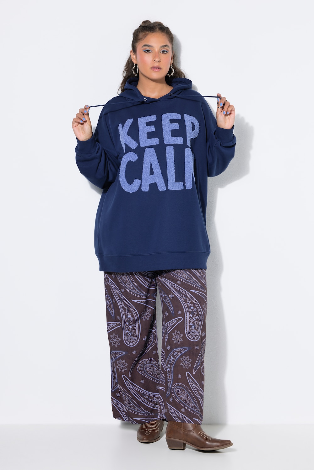 Hoodie, Oversize Shape, Towel-Statement