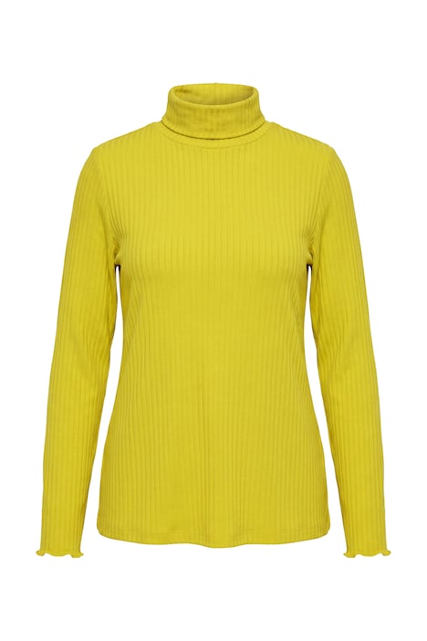 Shirt, Slim, Rollkragen, Langarm