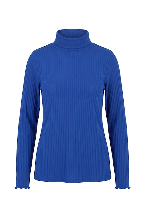 Shirt, Slim, Rollkragen, Langarm
