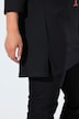 Weihnachts-Longshirt, A-Linie, V-Ausschnitt, 3/4-Arm