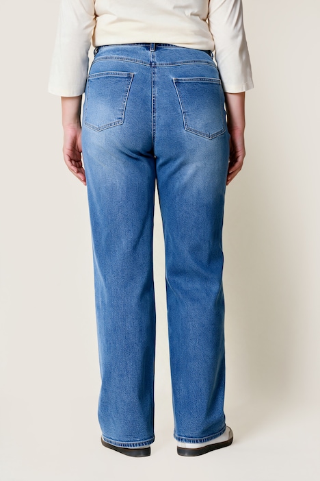 Jeans Mary, weites Bein, Komfortbund
