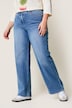 Jeans Mary, weites Bein, Komfortbund