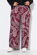 Palazzohose, Wide Legs, Paisley, elastischer Bund