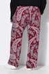 Palazzohose, Wide Legs, Paisley, elastischer Bund
