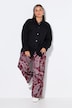 Palazzohose, Wide Legs, Paisley, elastischer Bund
