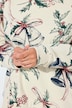 Holiday Bell Print Hooded Sweatshirt