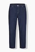 Mom-Jeans, Wide Mom Shape, Rinsed Denim, 5-Pocket